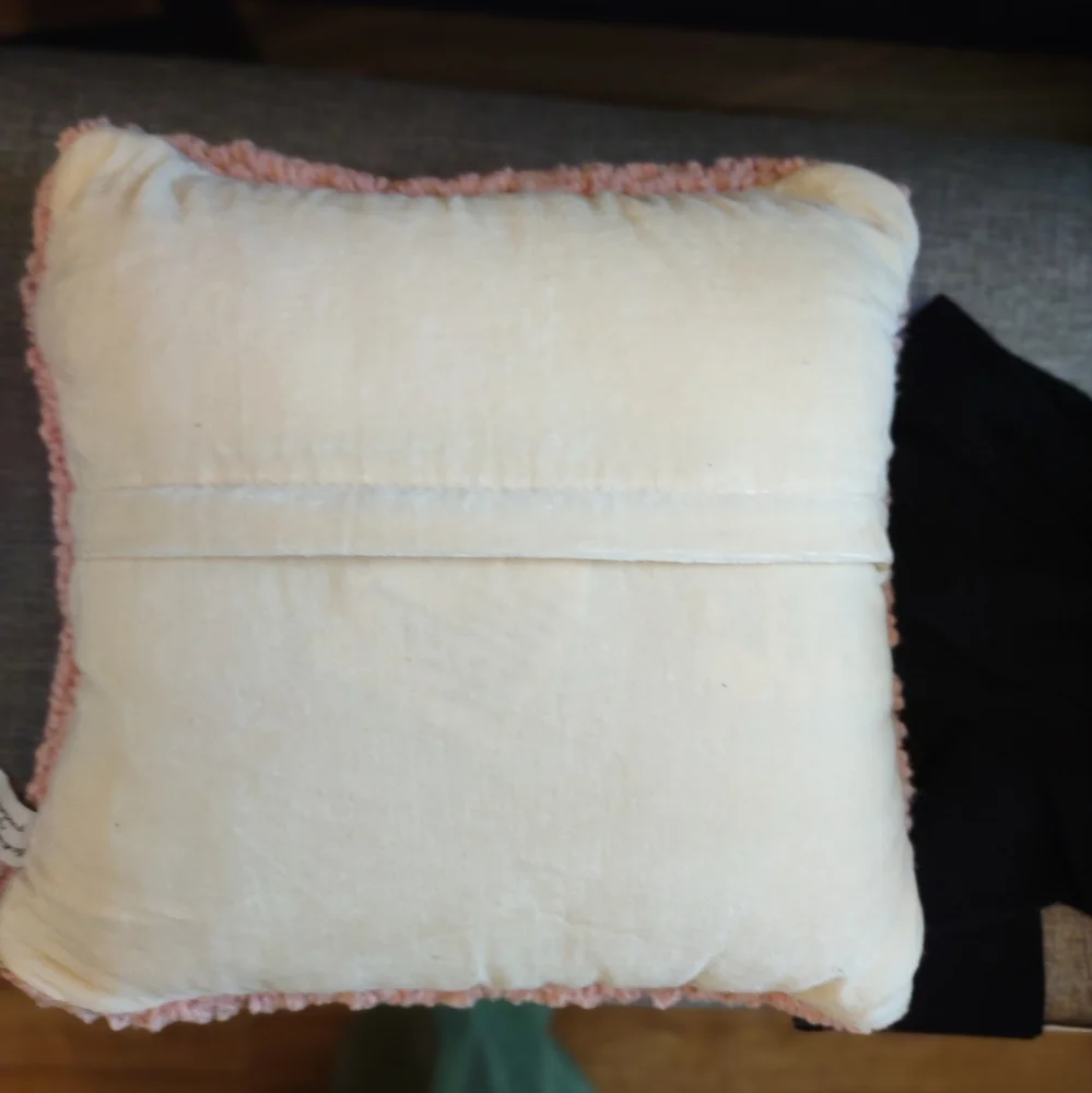 NWT Sundance Handmade Wool Valentine's Only You Pillow